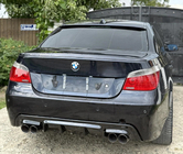 BMW 5 Series E60/E61 2003-2010 Dyfuzor Tylny DPT V-2 (do M-Sport, Czarny Połysk) zdjęcia 1
