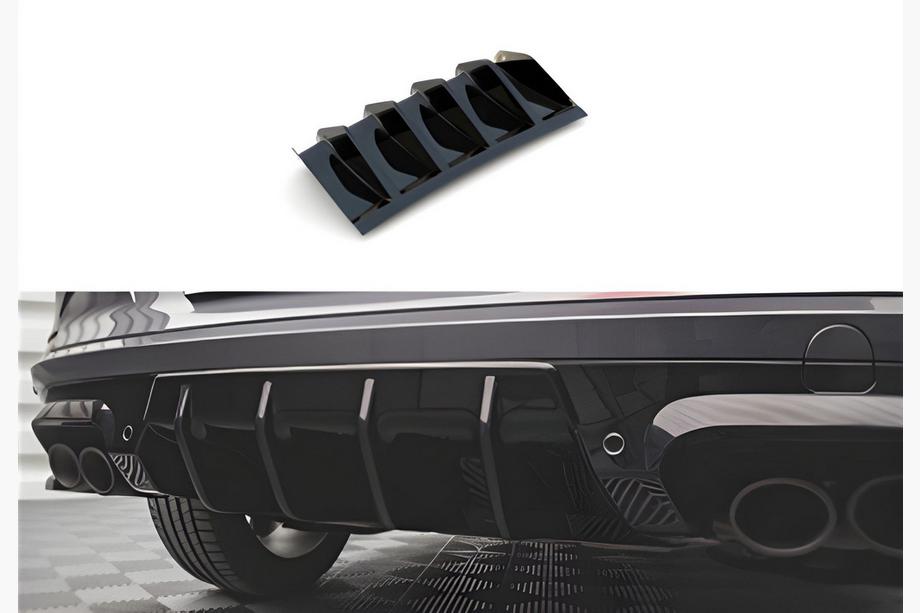 Cupra Formentor 2020- Dyfuzor Tylny DPT V-2 (Czarny Połysk) Image