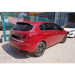 Dyfuzor Tylny DPT (HB, Czarny Połysk) Fiat Tipo 2016- zdjęcia 2