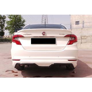 Dyfuzor Tylny DPT (SD, Czarny Połysk) Fiat Tipo 2016- zdjęcia 1