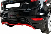 Ford Fiesta 2008-2017 Dyfuzor tylny DPT V-3 (HB, czarny mat) zdjęcia 3