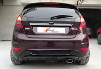 Ford Fiesta 2008-2017 Dyfuzor Tylny DPT 2008-2012, HB, Czarny Połysk zdjęcia 1