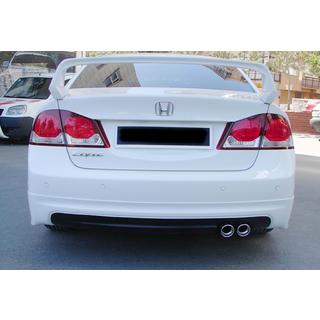 Tylny Dyfuzor DPT V-1 (Czarny Połysk) Honda Civic Sedan VIII 2006-2011 zdjęcia 2