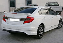 Honda Civic Sedan IX 2011-2016 Tylny Dyfuzor DPT (Zagruntowany do Malowania) zdjęcia 2