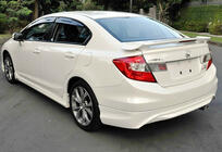 Honda Civic Sedan IX 2011-2016 Tylny Dyfuzor DPT (Zagruntowany do Malowania) zdjęcia 3