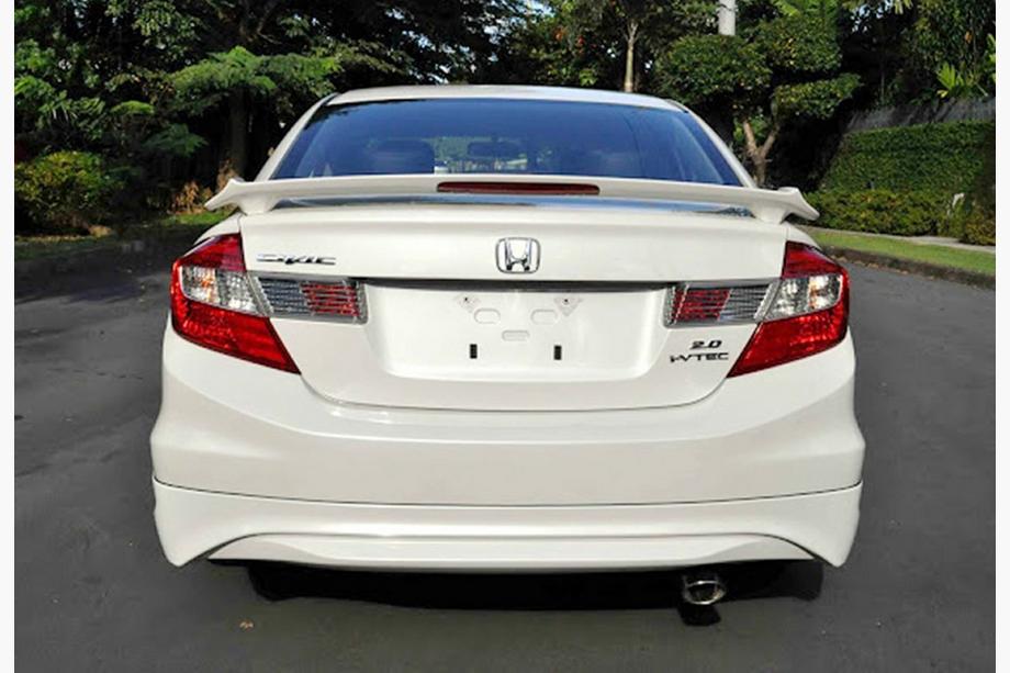 Honda Civic Sedan IX 2011-2016 Tylny Dyfuzor DPT (Zagruntowany do Malowania) Image
