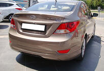 Hyundai Accent 2011-2017 Dyfuzor Tylny DPT (Czarny Połysk) zdjęcia 3