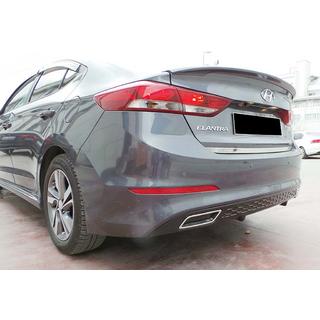Dyfuzor Tylny DPT V-2 (Czarny Połysk) Hyundai Elantra (AD) 2015-2020