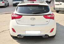Hyundai I-30 2012-2017 Dyfuzor Tylny DPT V-2 (Czarny Połysk) zdjęcia 1