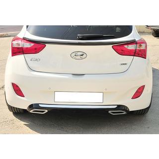 Dyfuzor Tylny DPT V-2 (Czarny Połysk) Hyundai I-30 2012-2017 zdjęcia 3
