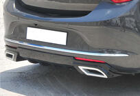 Opel Astra J 2009-2015 Tylny Dyfuzor DPT V1 (2012-2015, HB, Czarny Połysk) zdjęcia 4