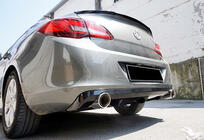 Opel Astra J 2009-2015 Dyfuzor Tylny DPT V-1 (SD, Czarny Połysk) zdjęcia 3