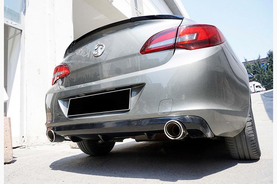 Opel Astra J 2009-2015 Dyfuzor Tylny DPT V-1 (SD, Czarny Połysk) Image