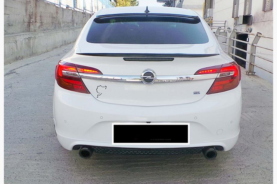 Opel Insignia 2008-2017 Dyfuzor Tylny DPT (SD, 2013-2017, Czarny Połysk) Zdjęcia 2