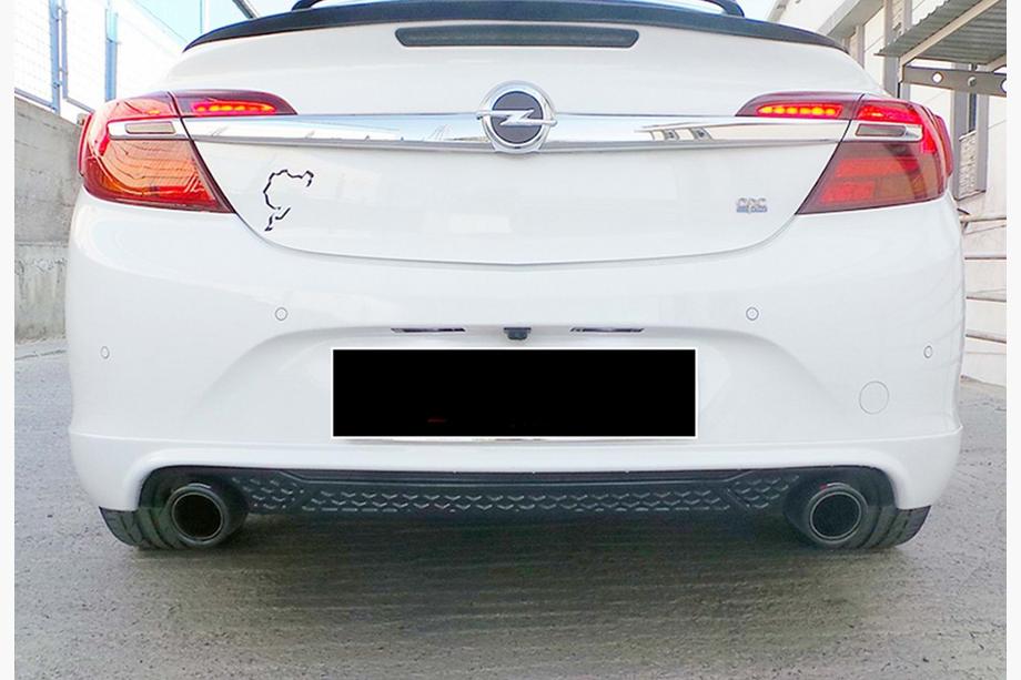 Opel Insignia 2008-2017 Dyfuzor Tylny DPT (SD, 2013-2017, Czarny Połysk) Zdjęcia 3
