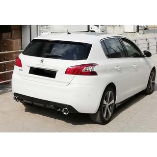 Dyfuzor Tylny DPT (HB, Czarny Połysk) Peugeot 308 2014-2021 zdjęcia 4