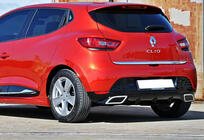 Renault Clio IV 2012-2019 Dyfuzor Tylny DPT V-2 (Czarny Połysk) zdjęcia 2