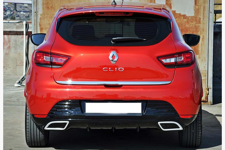 Renault Clio IV 2012-2019 Dyfuzor Tylny DPT V-2 (Czarny Połysk) Image