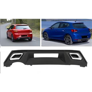 Dyfuzor Tylny DPT V-2 (Czarny Połysk) Seat Ibiza 2017-
