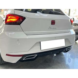 Dyfuzor Tylny DPT V-3 (Czarny Polysk) Seat Ibiza 2017-