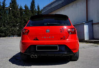 Seat Ibiza 2010-2017 Dyfuzor Tylny DPT (Czarny Połysk) zdjęcia 1