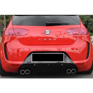 Dyfuzor Tylny DPT V-1 (2009-2012, Czarny Połysk) Seat Leon 2005-2012 zdjęcia 2
