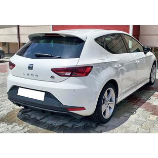 Dyfuzor Tylny DPT V-3 (2013-2016, Czarny Połysk) Seat Leon 2013-2020