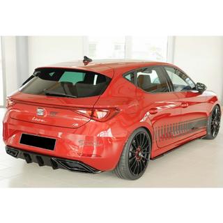 Dyfuzor Tylny DPT V-2 (Czarny Połysk) Seat Leon 2020- zdjęcia 3