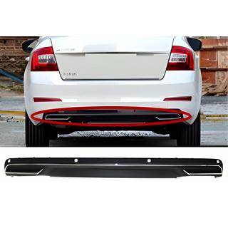 Dyfuzor tylny DPT V-3 (LB, czarny mat) Skoda Octavia III A7 2013-2019 zdjęcia 1