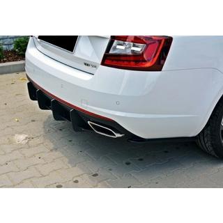 Dyfuzor tylny DPT V-5 (LB, czarny mat) Skoda Octavia III A7 2013-2019 zdjęcia 3
