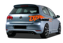 Volkswagen Golf 6 2008-2014 Tylny Dyfuzor DPT V-1 (do Base, Czarny Połysk) zdjęcia 1