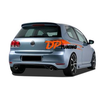 Tylny Dyfuzor DPT V-1 (do Base, Czarny Połysk) Volkswagen Golf 6 2008-2014 zdjęcia 1