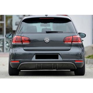 Tylny Dyfuzor DPT V-3 (do GTI, Czarny Połysk) Volkswagen Golf 6 2008-2014 zdjęcia 1