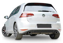 Volkswagen Golf 7/E-Golf 2012-2020 Dyfuzor Tylny DPT V-2 (do GTI, 2012-2017, Czarny Połysk) zdjęcia 2