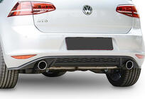 Volkswagen Golf 7/E-Golf 2012-2020 Dyfuzor Tylny DPT V-2 (do GTI, 2012-2017, Czarny Połysk) zdjęcia 1