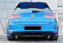 Volkswagen Golf 7/E-Golf 2012-2020 Dyfuzor Tylny DPT V-4 (do R / R-Line, 2012-2019, Czarny Mat) zdjęcia 3