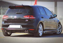 Volkswagen Golf 7/E-Golf 2012-2020 Dyfuzor Tylny DPT V-6 (2012-2017, Czarny Połysk) zdjęcia 3