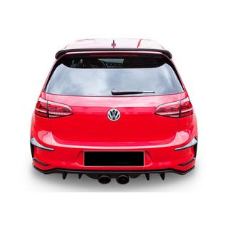 Dyfuzor Tylny DPT V-7 (2012-2017, Czarny Połysk) Volkswagen Golf 7/E-Golf 2012-2020 zdjęcia 2
