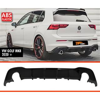 Dyfuzor Tylny DPT V-1 (Czarny Polysk) Volkswagen Golf 8 2019-
