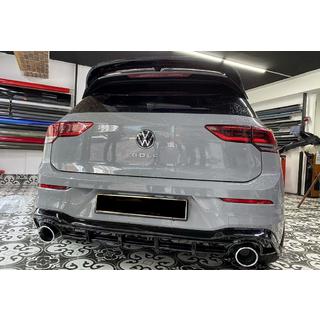 Dyfuzor Tylny DPT V-2 (Czarny Połysk) Volkswagen Golf 8 2019- zdjęcia 1