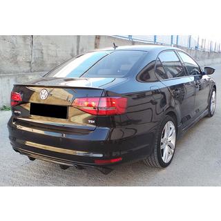 Dyfuzor Tylny DPT (2014-2018, Czarny Połysk) Volkswagen Jetta 2011-2018 zdjęcia 2