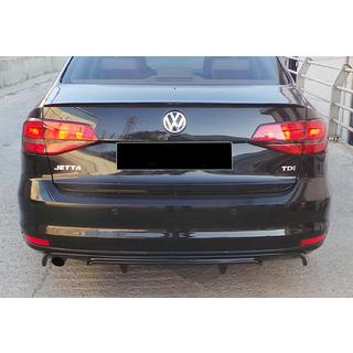 Dyfuzor Tylny DPT (2014-2018, Czarny Połysk) Volkswagen Jetta 2011-2018 zdjęcia 3
