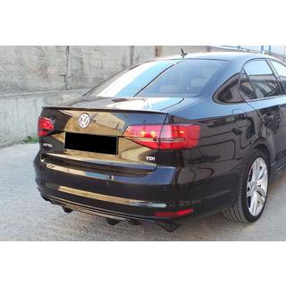Dyfuzor Tylny DPT (2014-2018, Czarny Połysk) Volkswagen Jetta 2011-2018 zdjęcia 4