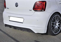 Volkswagen Polo 2010-2017 Dyfuzor Tylny DPT (2010-2013, Czarny Połysk) zdjęcia 1