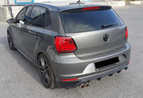 Volkswagen Polo 2010-2017 Dyfuzor Tylny DPT (2014-2017, Czarny Połysk) zdjęcia 4