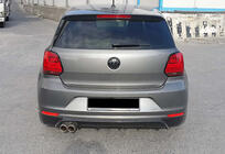 Volkswagen Polo 2010-2017 Dyfuzor Tylny DPT (2014-2017, Czarny Połysk) zdjęcia 2
