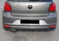 Volkswagen Polo 2010-2017 Dyfuzor Tylny DPT (2014-2017, Czarny Połysk) zdjęcia 3