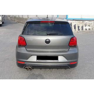 Dyfuzor Tylny DPT (2014-2017, Czarny Połysk) Volkswagen Polo 2010-2017 zdjęcia 2