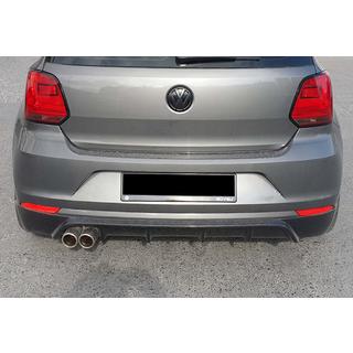 Dyfuzor Tylny DPT (2014-2017, Czarny Połysk) Volkswagen Polo 2010-2017 zdjęcia 3