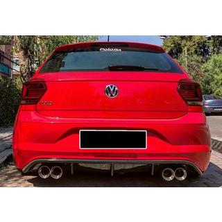 Dyfuzor Tylny DPT V-2 (Czarny Połysk) Volkswagen Polo 2017- zdjęcia 1